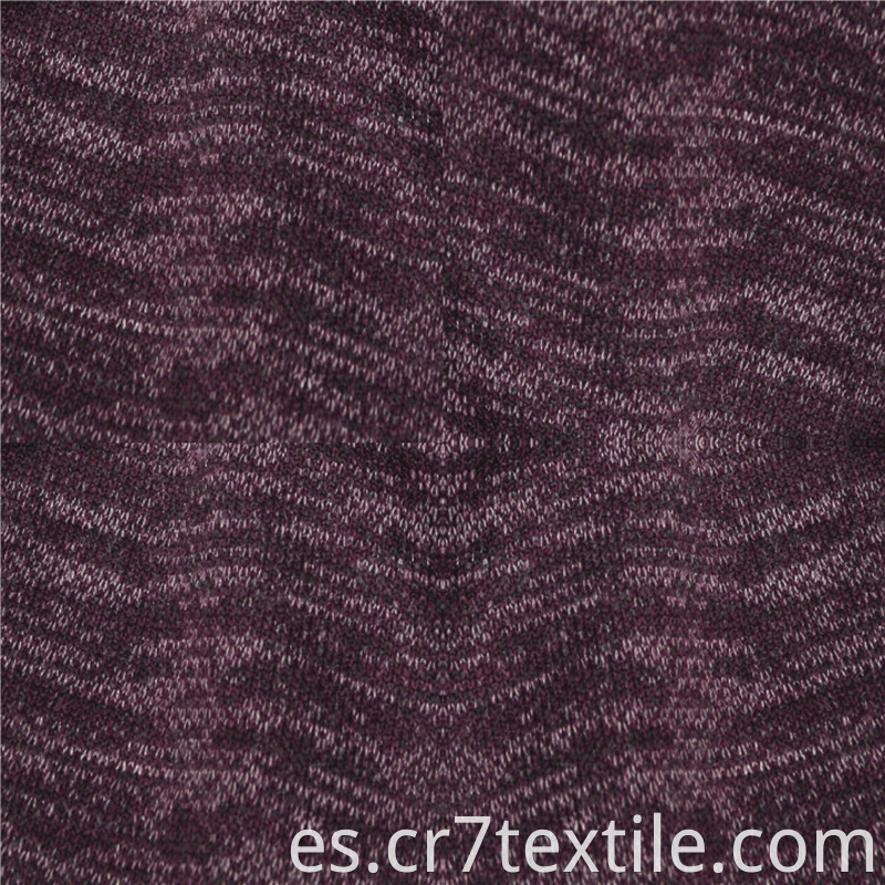 Breathable 4 Way Spandex Dyed Coarse Knitted Jersey Fabric